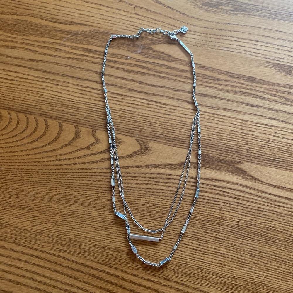 Kendra Scott multi tier necklace
